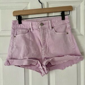 American Eagle light pink mom short, size 0